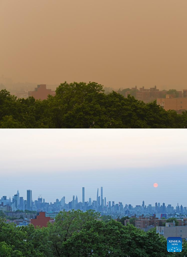 New York comes under air quality alert amid Canadian wildfires