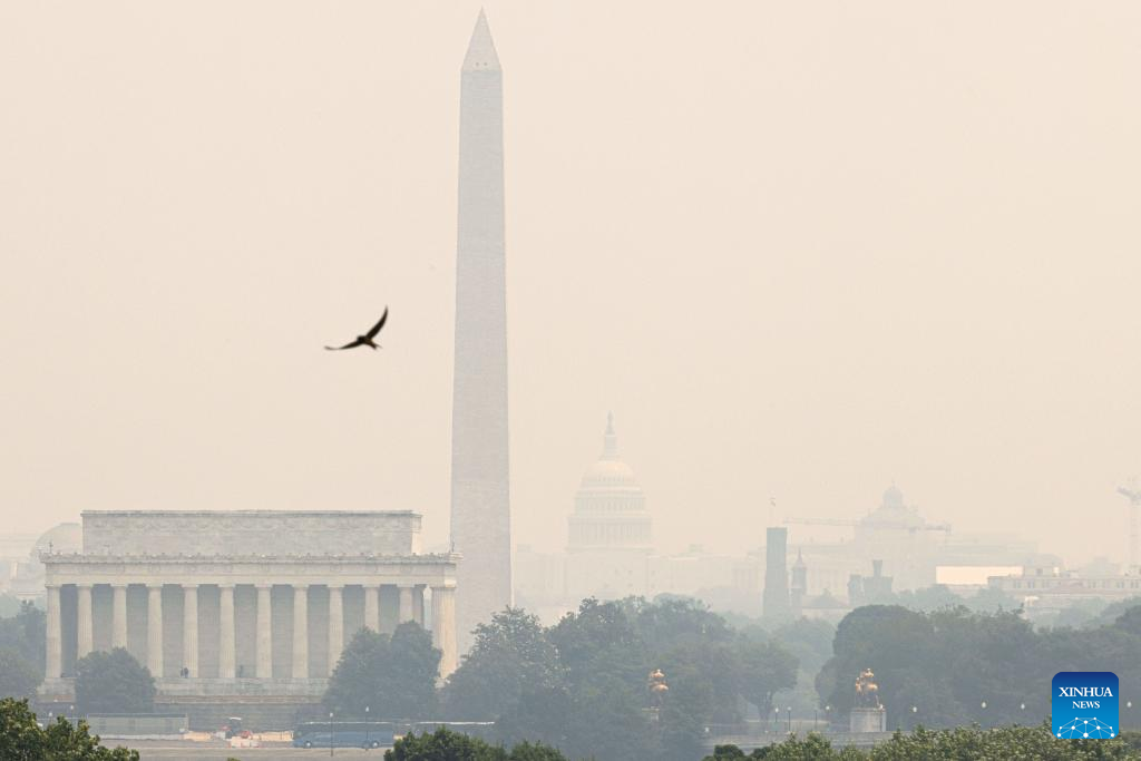 New York comes under air quality alert amid Canadian wildfires