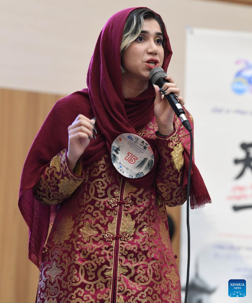 Award ceremony of Chinese Bridge competition in Iran held in Tehran