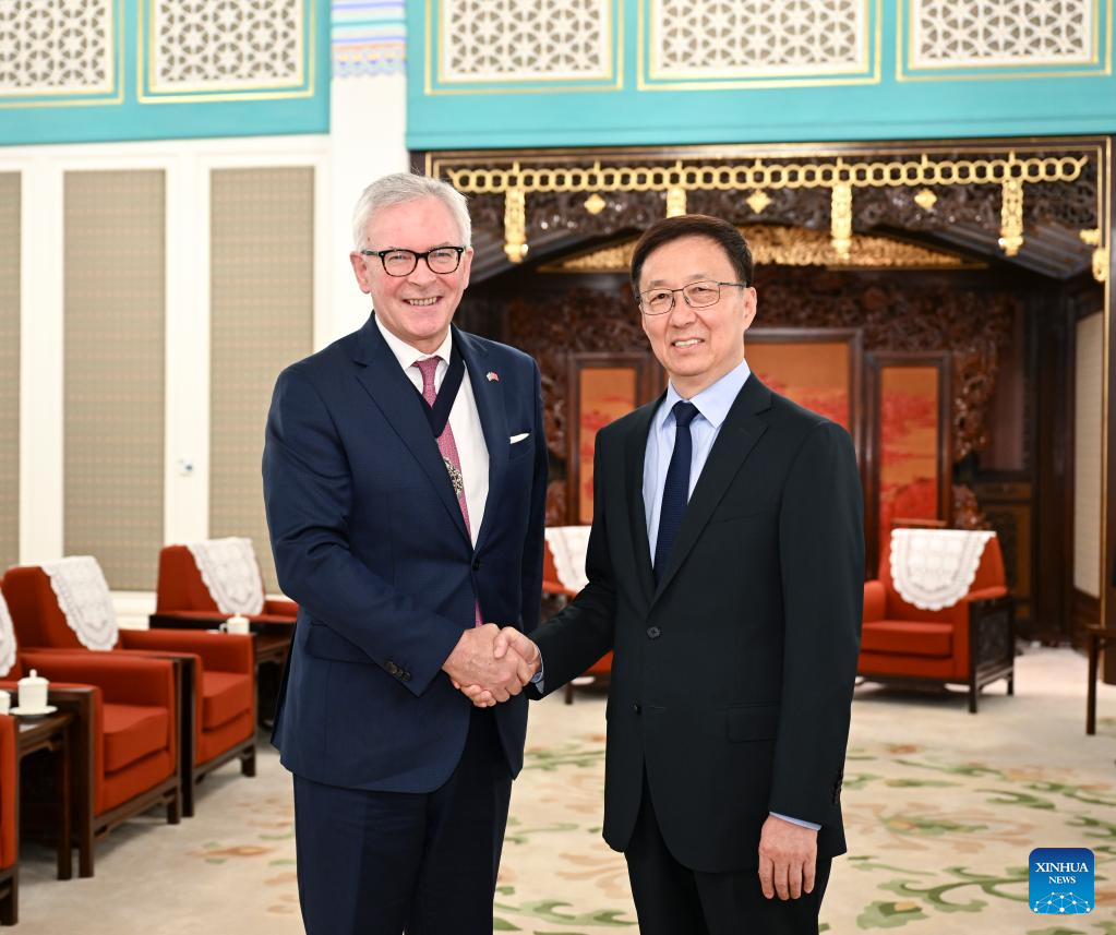 Chinese vice president meets City of London mayor
