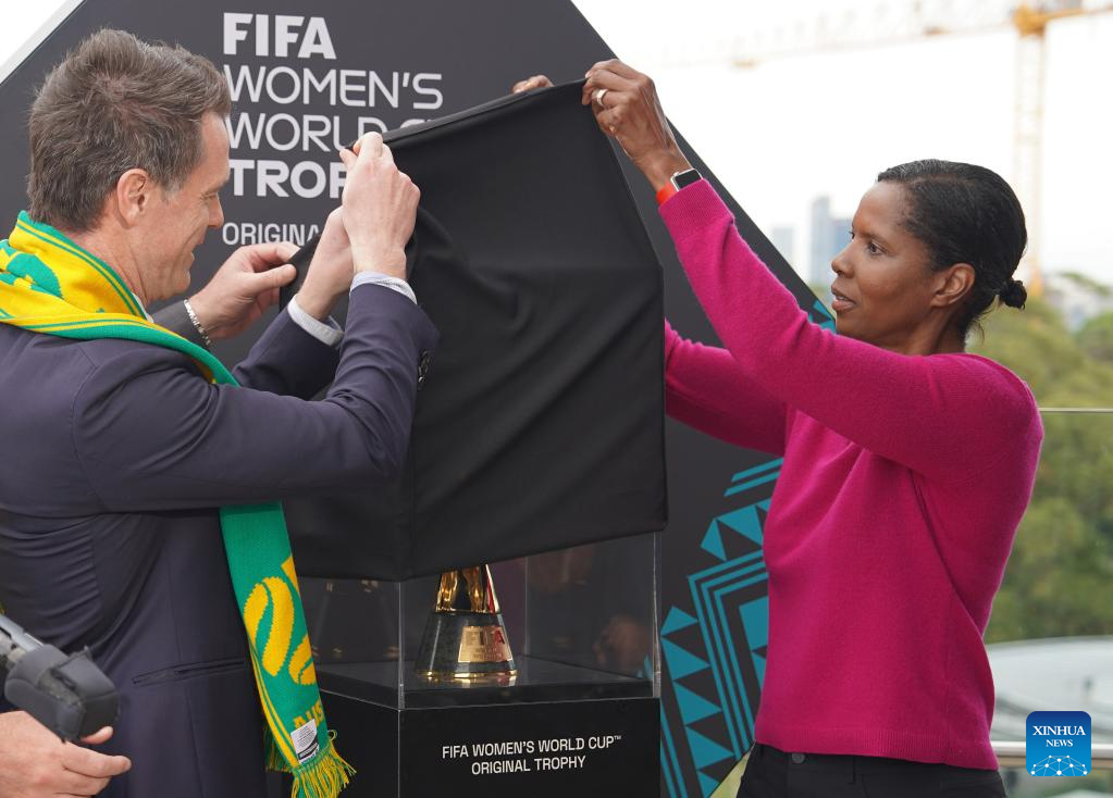 FIFA Women's World Cup trophy starts tour in Australia from host city Sydney