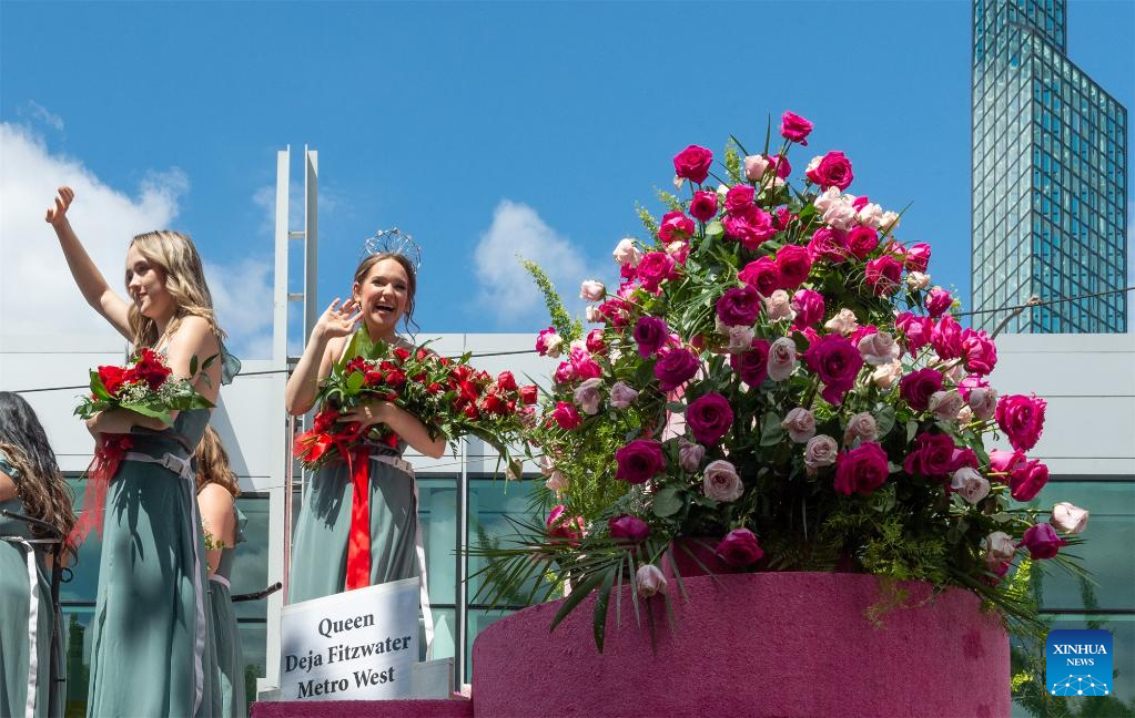 Grand Floral Parade held during Portland Rose Festival