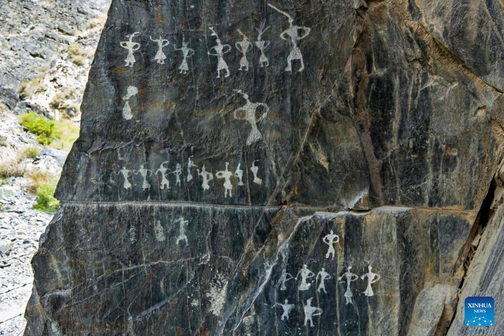China's Gansu sets up digital archives for ancient rock paintings