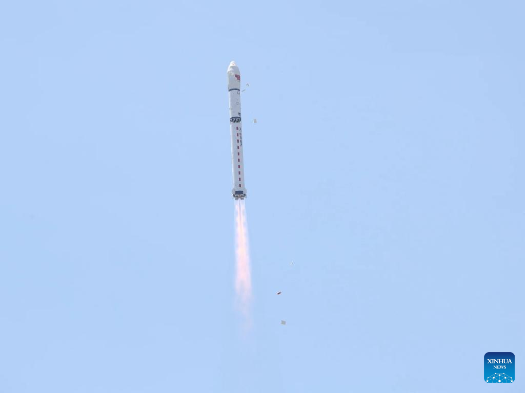 China launches record-setting 41 satellites on single rocket