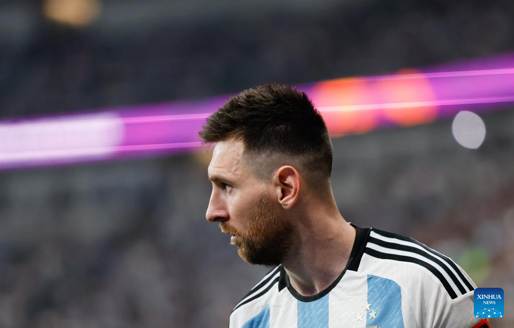 Messi scores as Argentina beat Australia at Beijing Workers' Stadium
