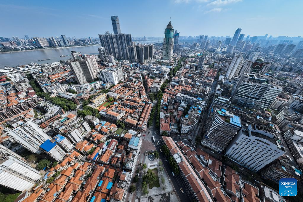 Hankou historical area in Wuhan sees significant changes through urban renewal projects