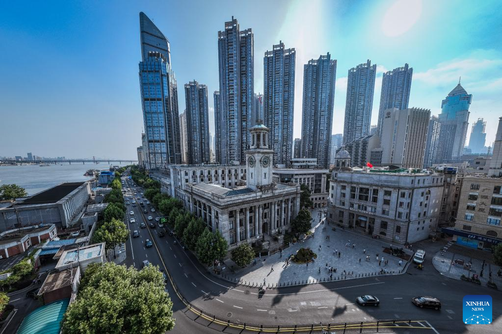 Hankou historical area in Wuhan sees significant changes through urban renewal projects