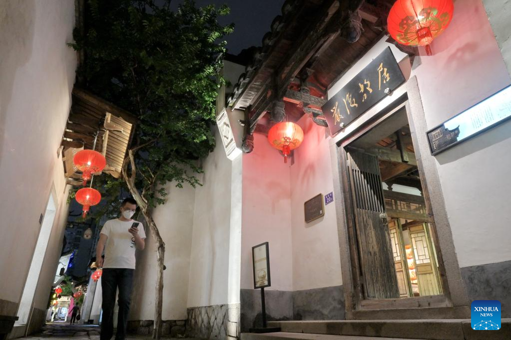 A glimpse of ancient buildings in Fuzhou, SE China's Fujian