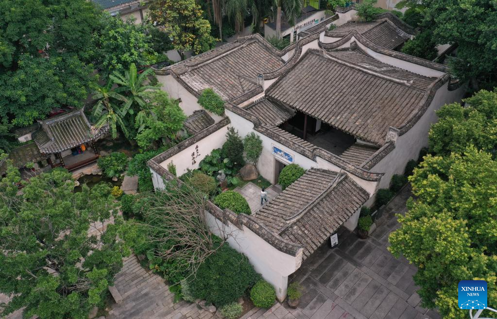 A glimpse of ancient buildings in Fuzhou, SE China's Fujian