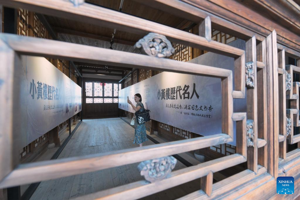 A glimpse of ancient buildings in Fuzhou, SE China's Fujian