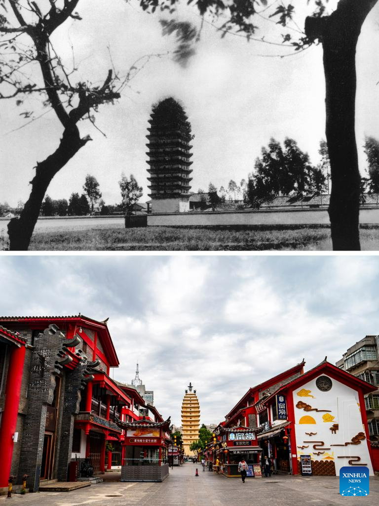 A glimpse of changes taken place in Kunming during past century