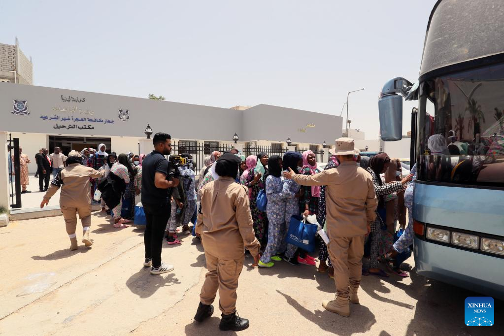 165 female immigrants deported from Libya to Nigeria