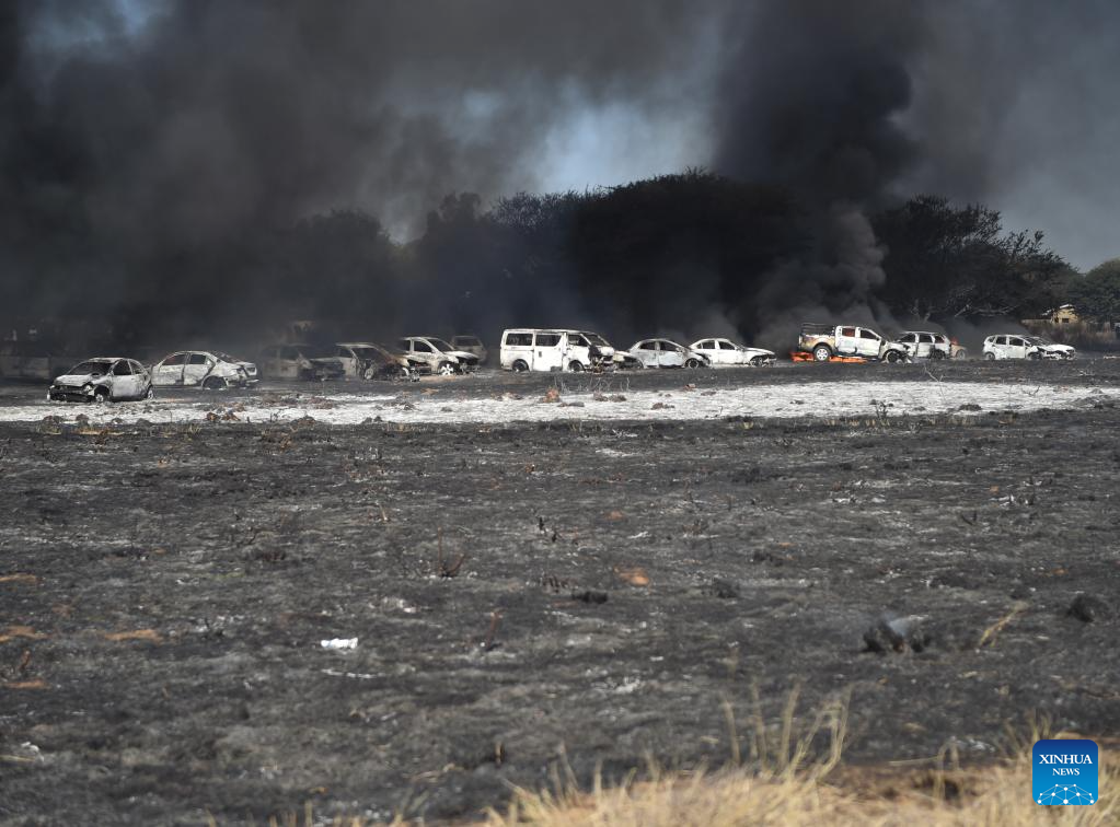 49 cars catch fire at racing event in Botswana