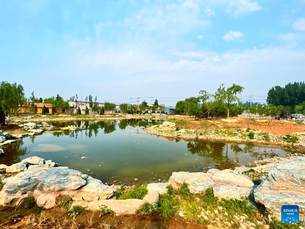 Former quarry's green revolution in suburban Beijing