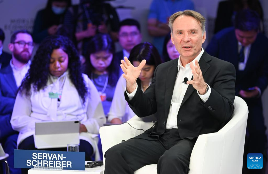 Participants attend sessions at Summer Davos in Tianjin