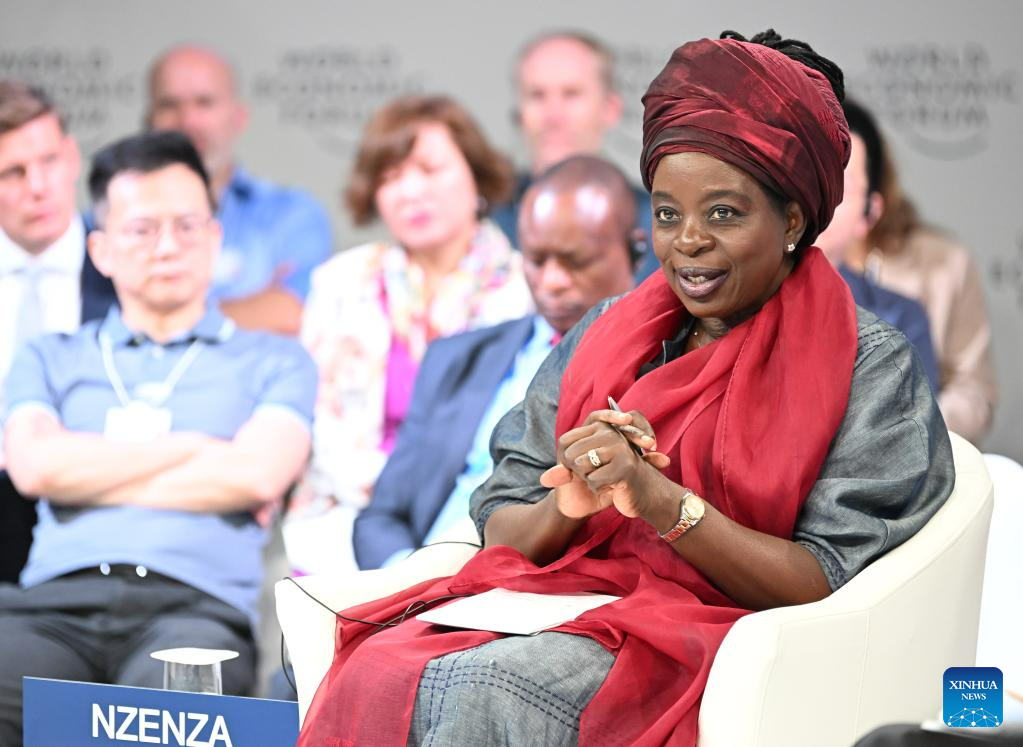 Participants attend sessions at Summer Davos in Tianjin