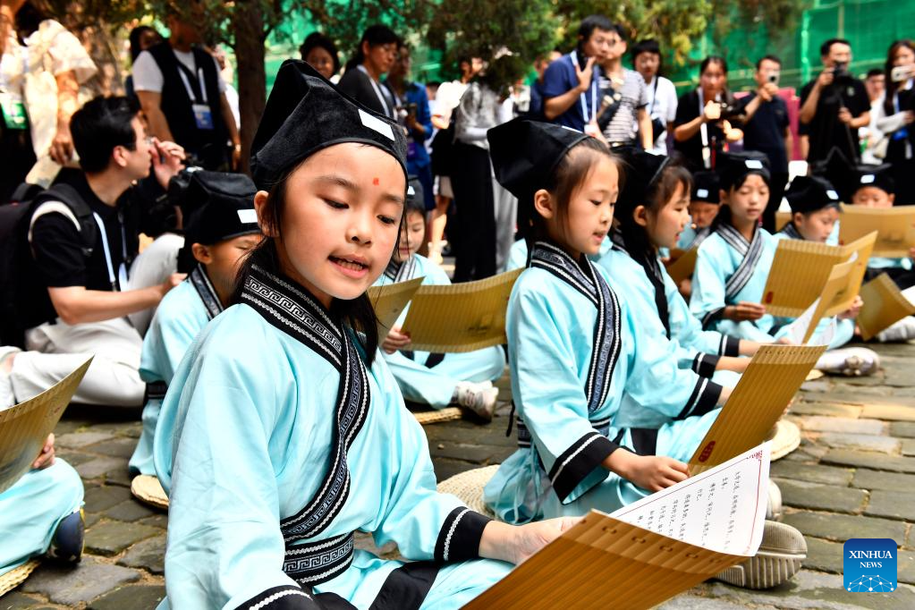 Cultural activities held in Qufu during WIC Nishan Dialogue on Digital Civilization