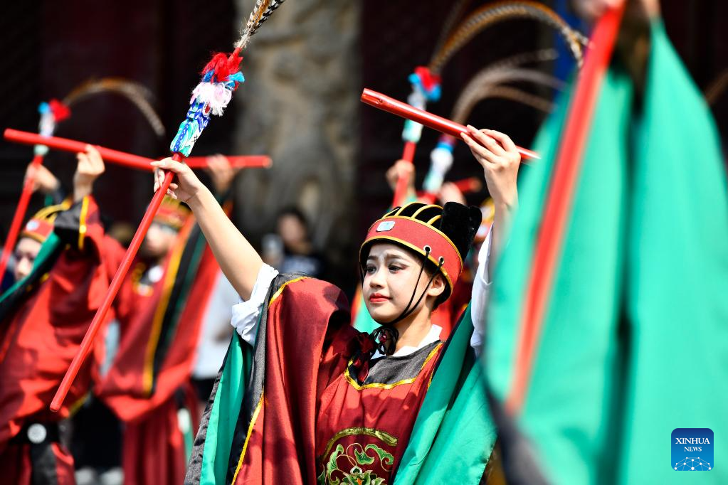 Cultural activities held in Qufu during WIC Nishan Dialogue on Digital Civilization