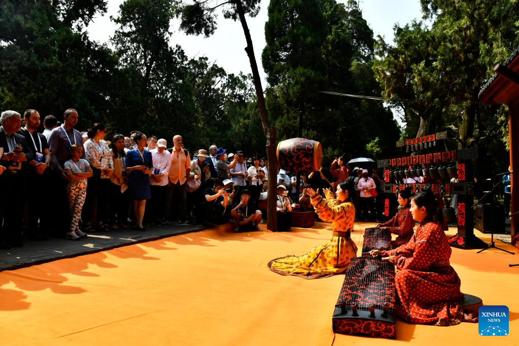Cultural activities held in Qufu during WIC Nishan Dialogue on Digital Civilization