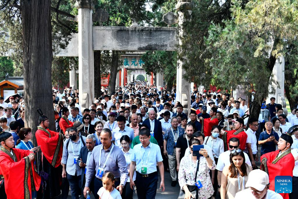 Cultural activities held in Qufu during WIC Nishan Dialogue on Digital Civilization