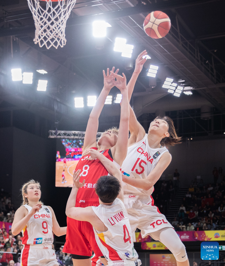 China beats Japan to win Women's Basketball Asia Cup