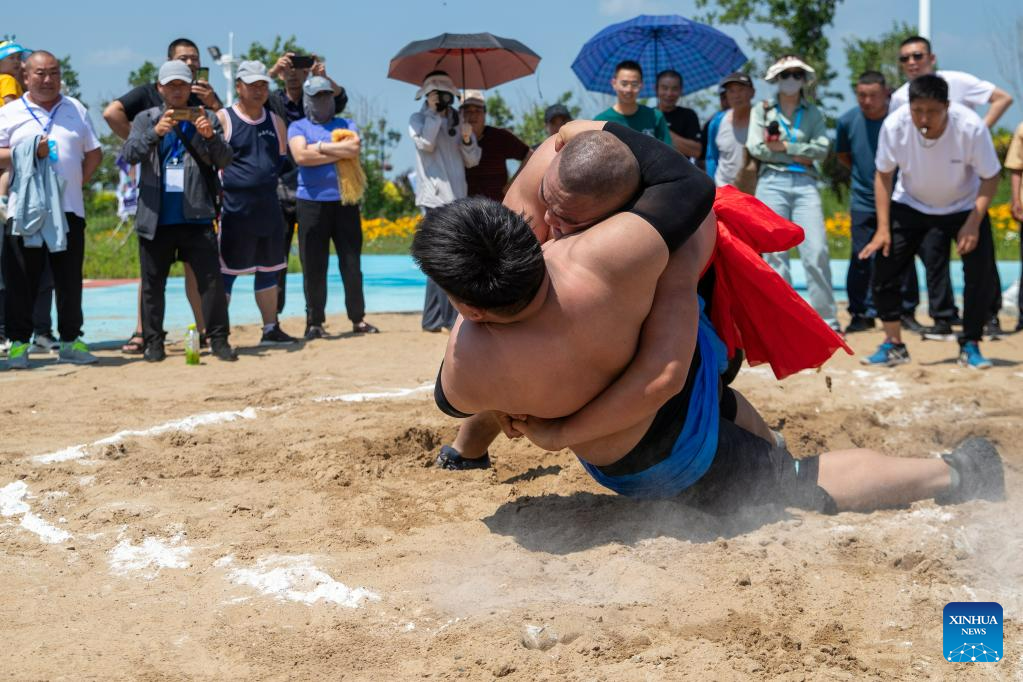 11th Wurigong Festival of Hezhe ethnic group celebrated in NE China's Heilongjiang