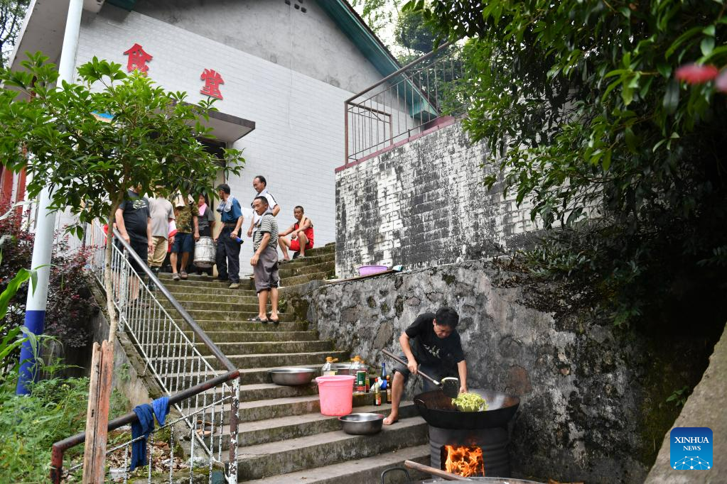 Nearly 7,000 evacuated after heavy rain in central China