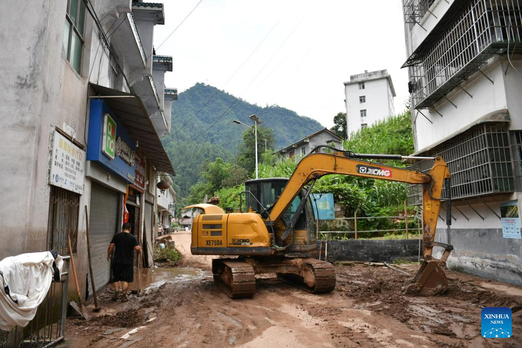 Nearly 7,000 evacuated after heavy rain in central China