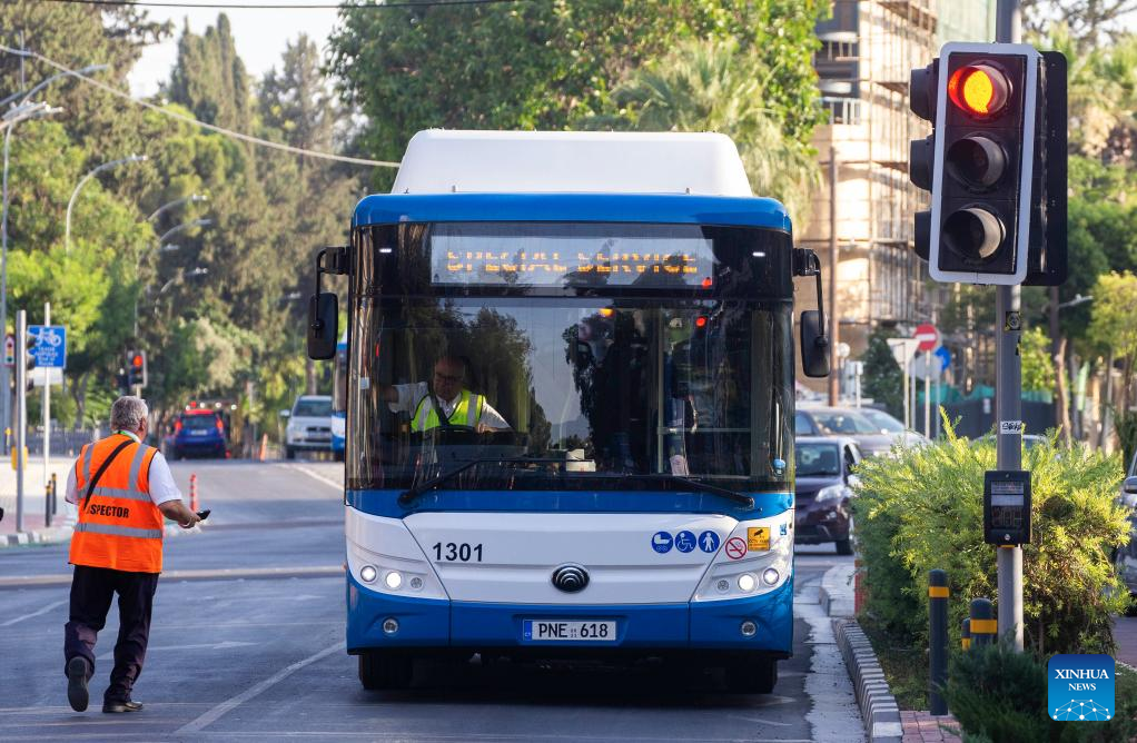 Feature: China helps Cyprus public transport go electric