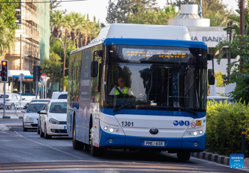 Feature: China helps Cyprus public transport go electric