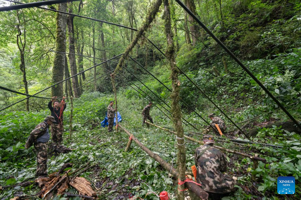 Pic story: Gaoligongshan national nature reserve ranger in SW China