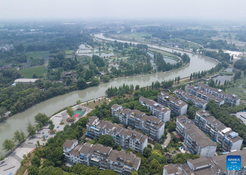 Water quality of Jinjiang River in Chengdu improves due to ecology management