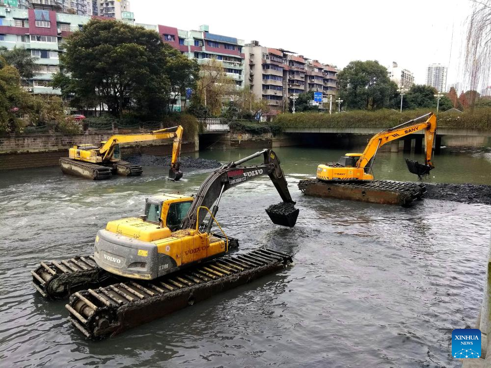 Water quality of Jinjiang River in Chengdu improves due to ecology management