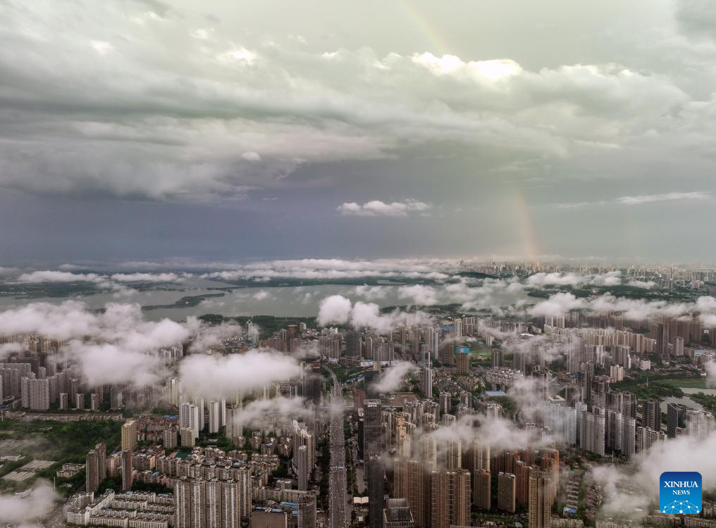 View of Wuhan, central China