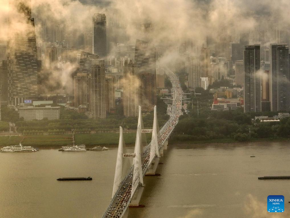 View of Wuhan, central China