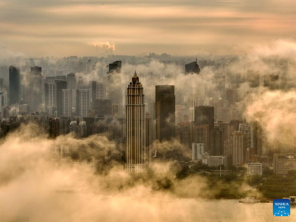 View of Wuhan, central China