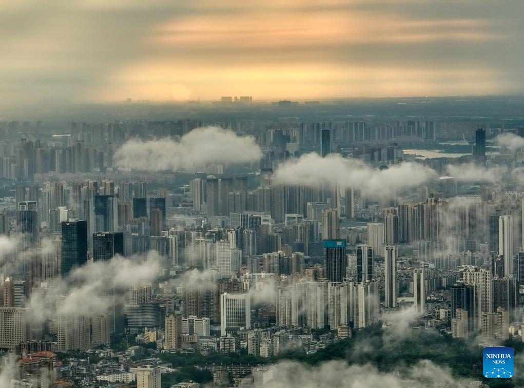 View of Wuhan, central China