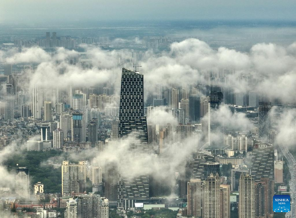 View of Wuhan, central China