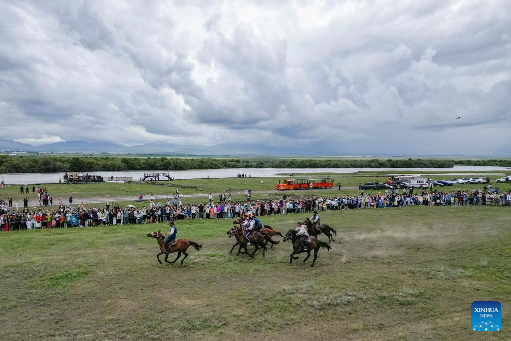 NW China's Zhaosu County enters peak tourism season in summer