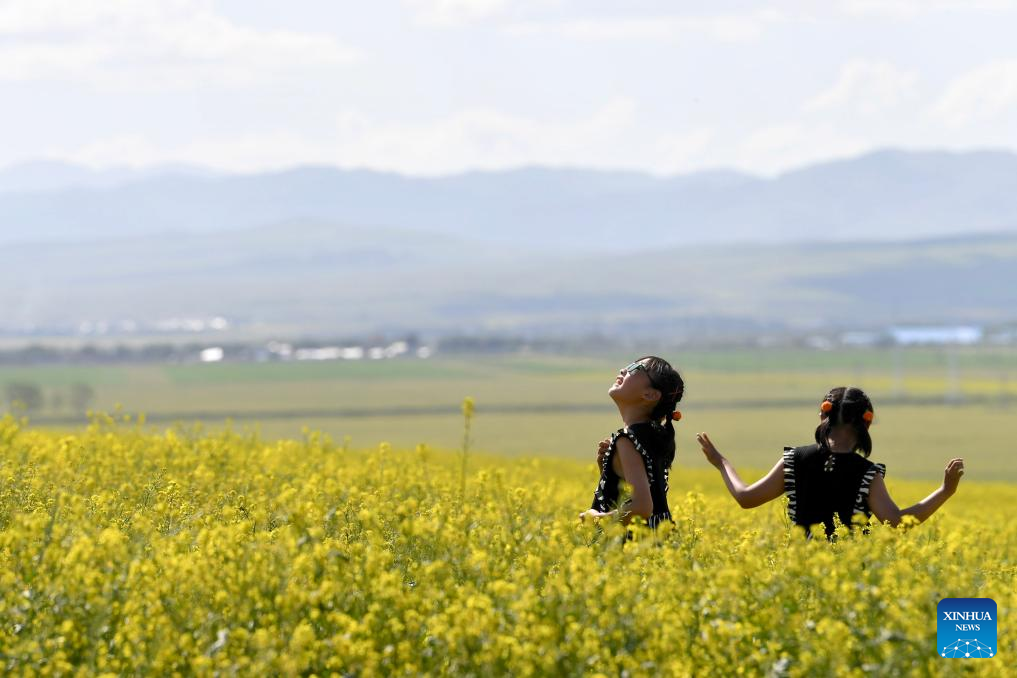 NW China's Zhaosu County enters peak tourism season in summer