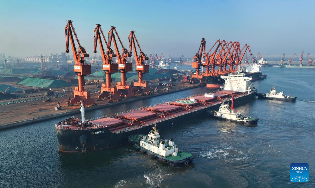 Foreign trade cargo throughput in Tangshan Port up 28.8 pct in H1
