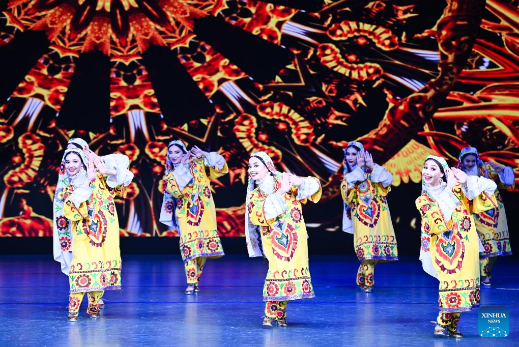 Uzbekistan National Grand Theatre performs at Int'l dance festival in Xinjiang