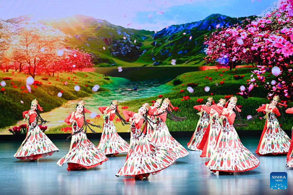Uzbekistan National Grand Theatre performs at Int'l dance festival in Xinjiang