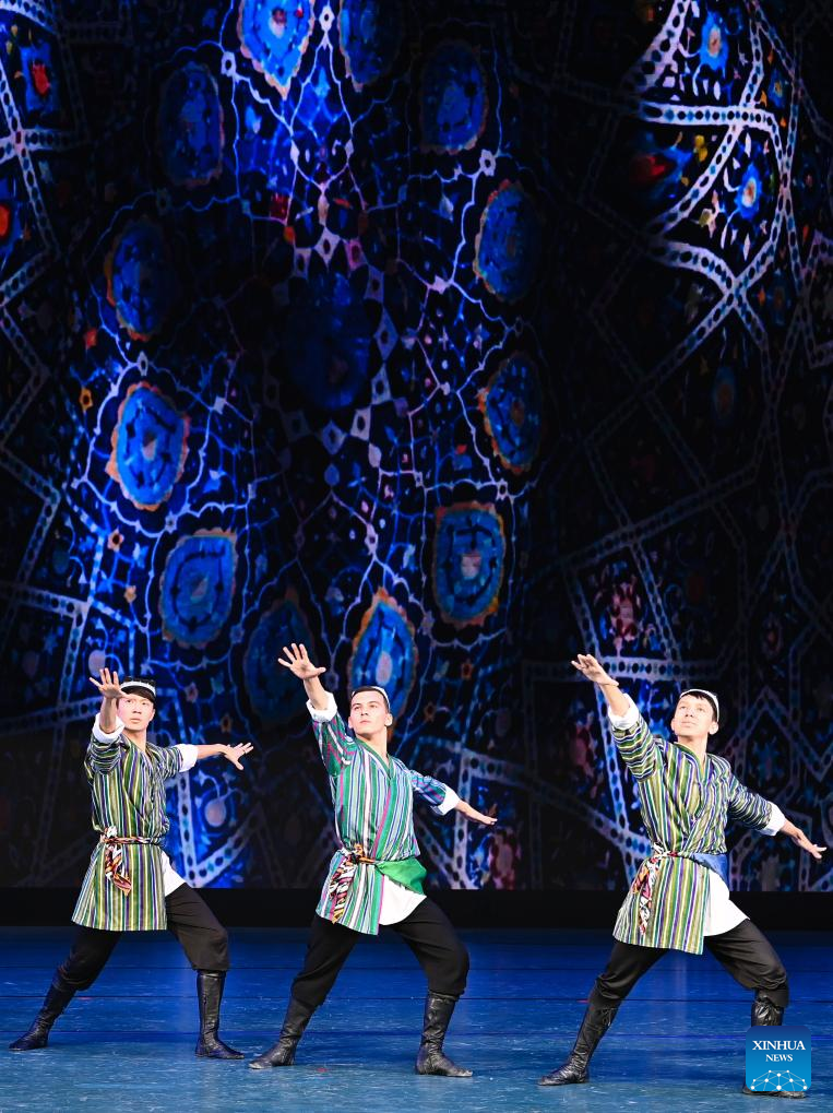Uzbekistan National Grand Theatre performs at Int'l dance festival in Xinjiang