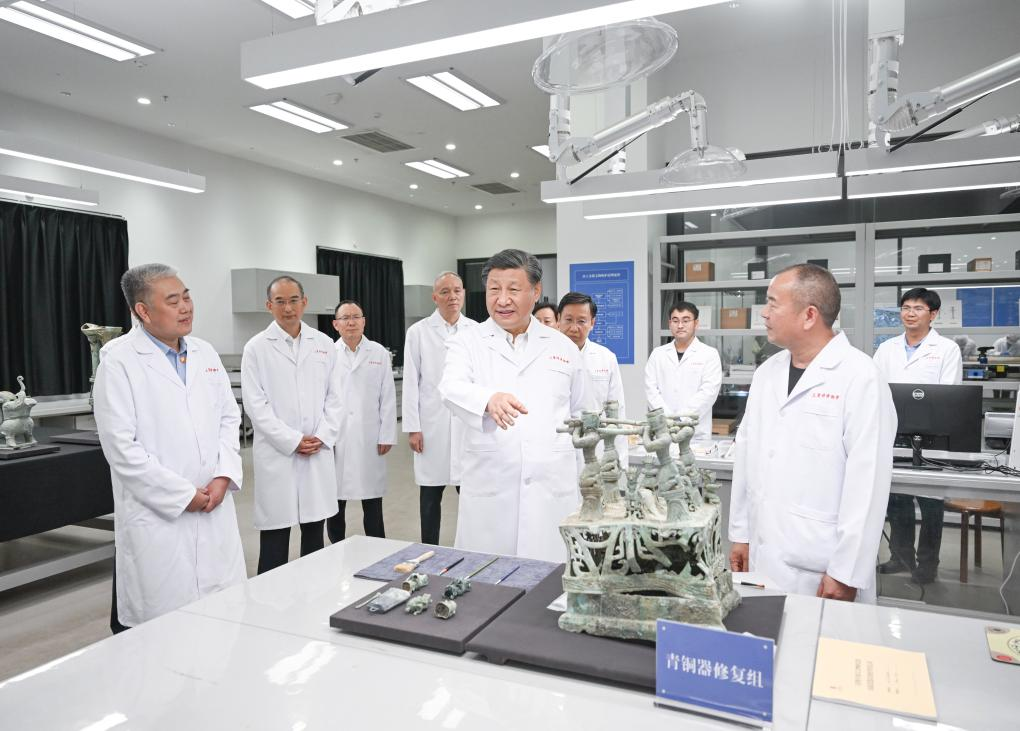 Xi inspects SW China's Sichuan