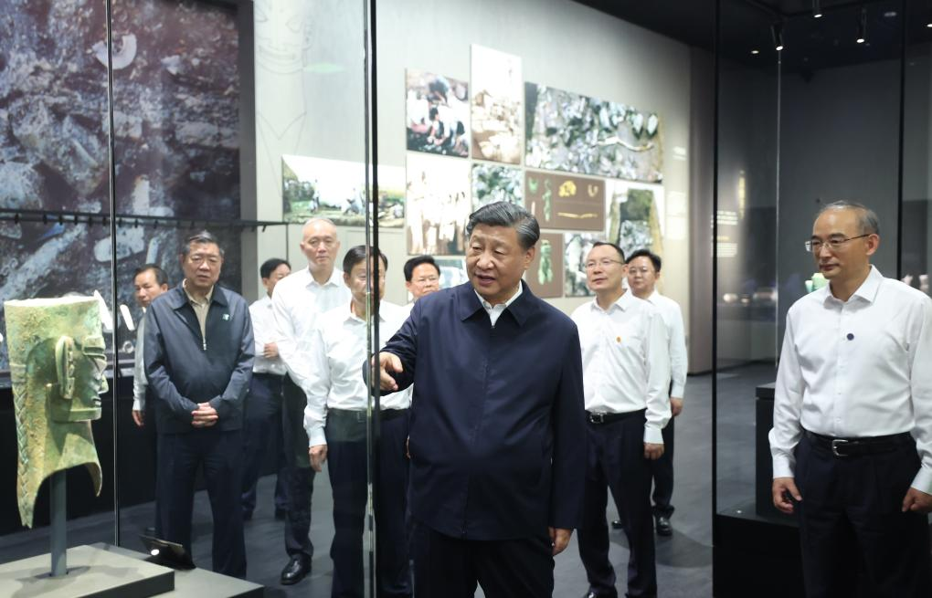 Xi inspects SW China's Sichuan