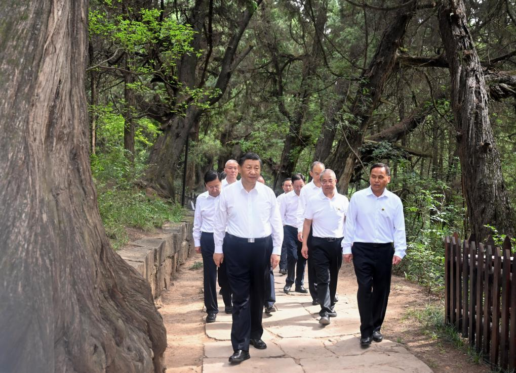Xi inspects SW China's Sichuan