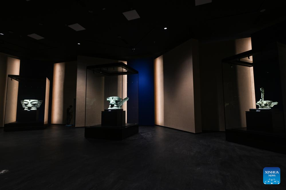 New Sanxingdui Museum building starts trial operation in SW China's Sichuan