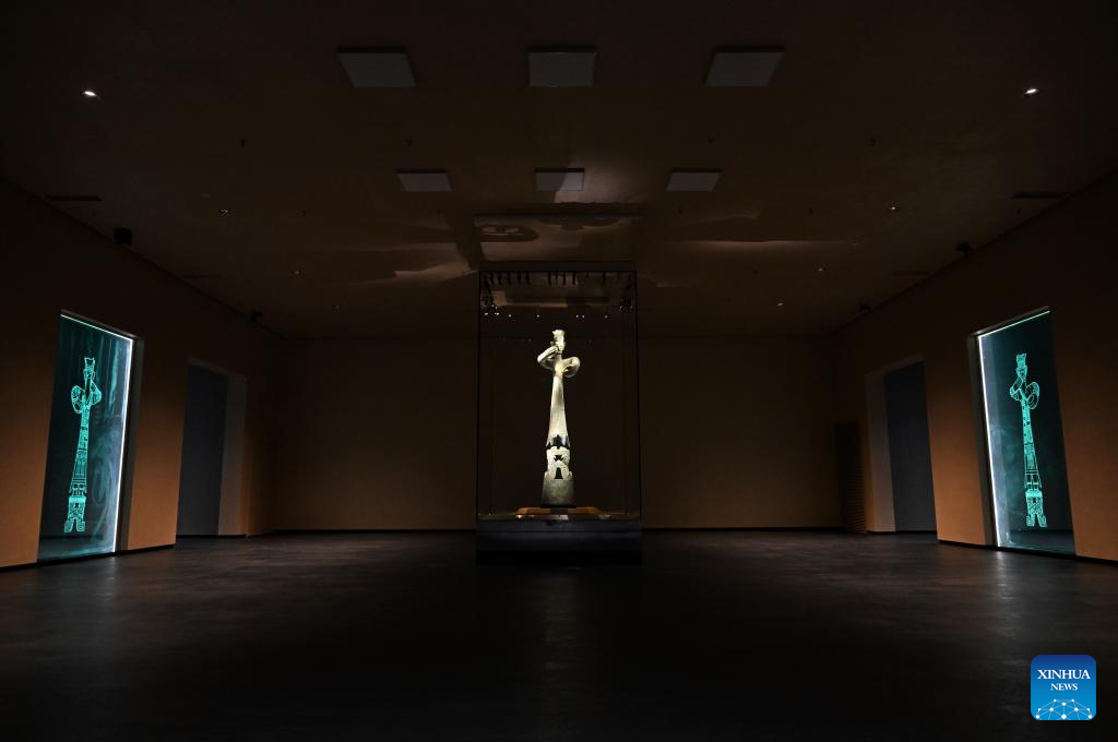 New Sanxingdui Museum building starts trial operation in SW China's Sichuan