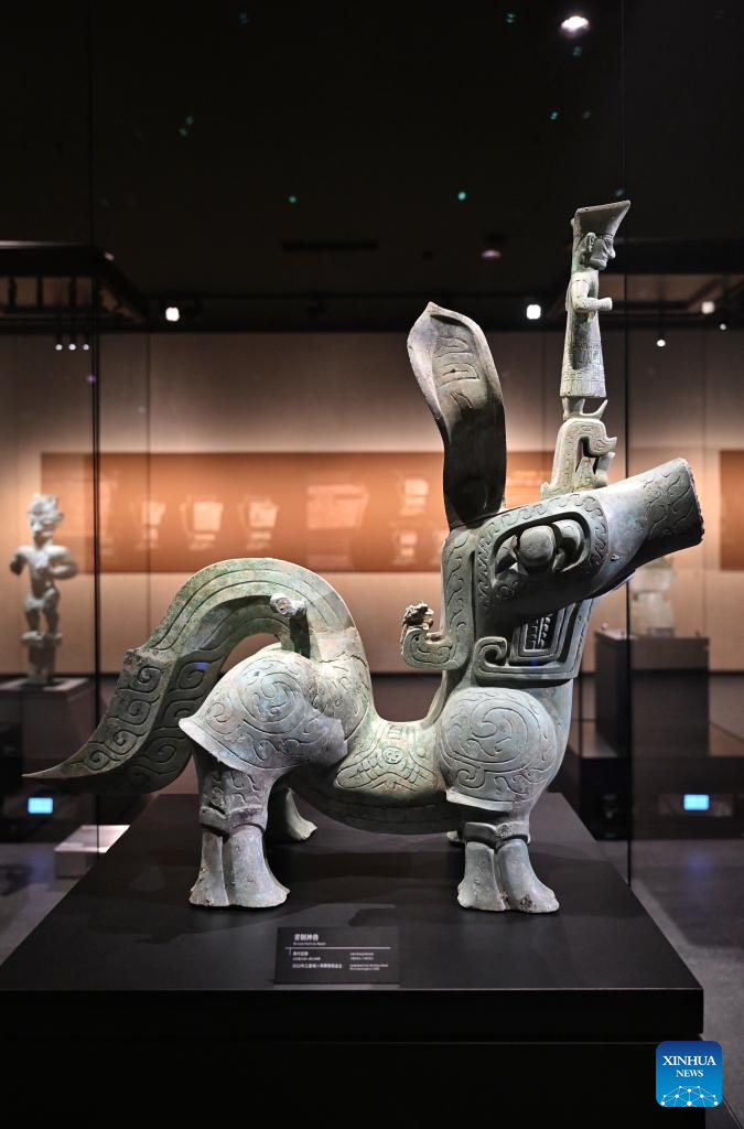 New Sanxingdui Museum building starts trial operation in SW China's Sichuan